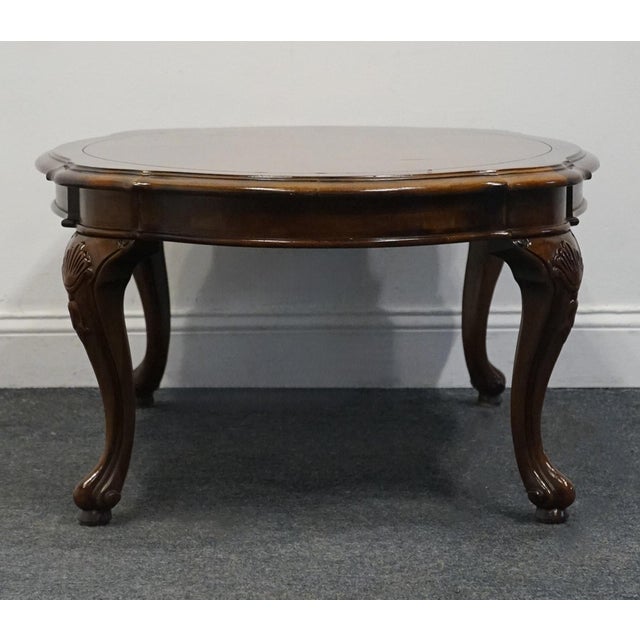 Century Furniture Chardeau Collection French Provincial 42" Oval Accent Coffee Table For Sale In Kansas City - Image 6 of 8