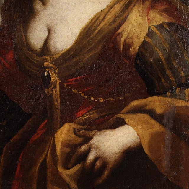 The Dispute Between Agamemnon and Achilles Over Briseis, 1640, Oil on Canvas For Sale - Image 11 of 16