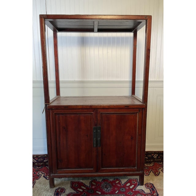 Early 20th Century Early 20th Century Chinese Display Cabinet For Sale - Image 5 of 9