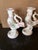 Ceramic French Luneville Rooster Candle Holders For Sale - Image 7 of 9
