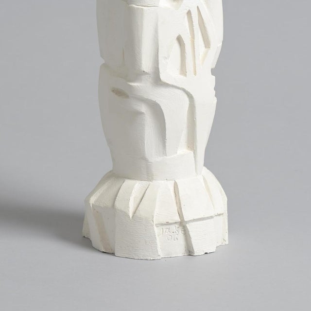 Jan Keustermans, Abstract Sculpture, Plaster For Sale - Image 13 of 18