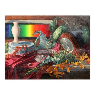Vanitas Still Life, Painting, Pamela Schermer For Sale