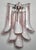 Pink Italian Petal Murano Sconces, 1990s, Set of 2 For Sale - Image 8 of 10