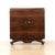 1950s English Walnut Liquor Cabinet Dry Bar For Sale - Image 4 of 10
