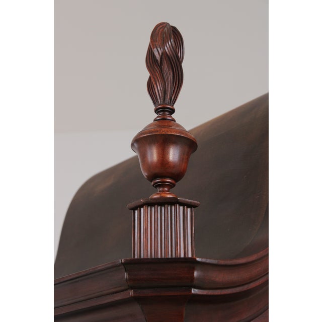 Baker Clawfoot Colonial Williamsburg Mahogany Highboy For Sale - Image 12 of 18