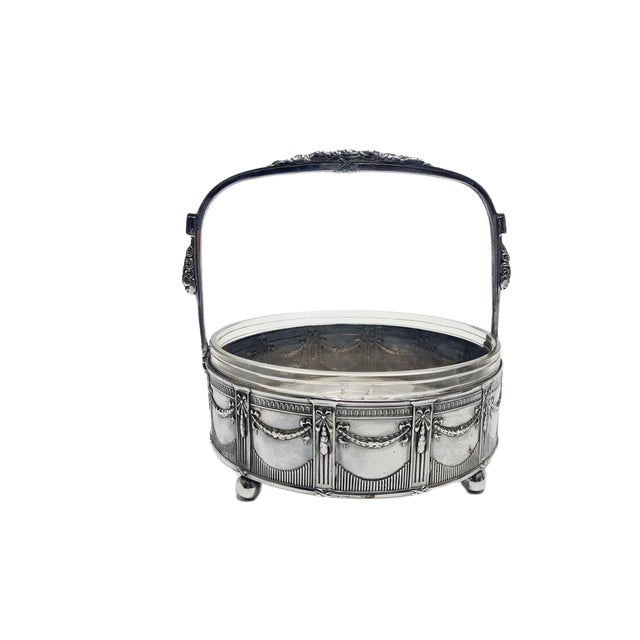 Antique Art Nouveau Fruit Basket, 1900s For Sale - Image 12 of 18