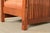 Wood Stickley Mission Arts & Crafts Cherry Wood Spindle Reclining Morris Lounge Chair For Sale - Image 7 of 12