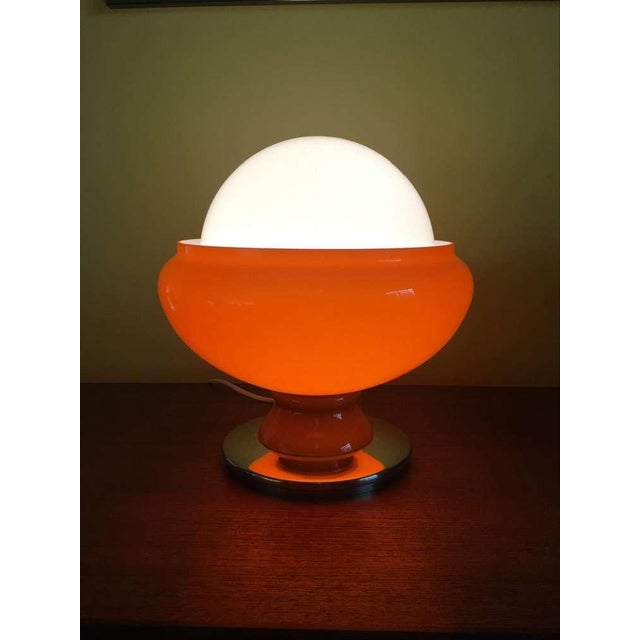 1970s Italian 1970s Designer Table Lamp, Space Age Style. For Sale - Image 5 of 6
