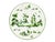 Large Italian Levantino Wall Ceramic Plate from Albisola or Savona District For Sale - Image 9 of 9