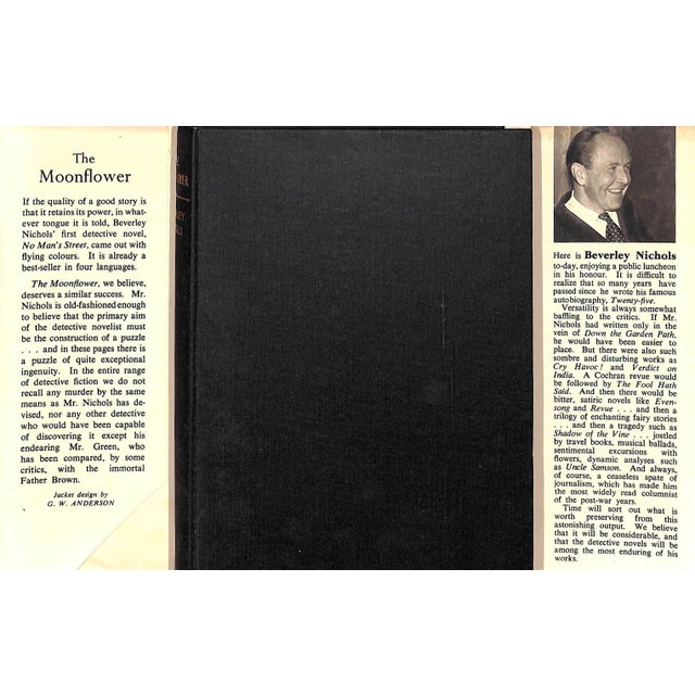 NICHOLS, Beverley [271] pp. Hutchinson 1955 7 1/2" x 5 5/8" Jacket design by G.W. Anderson