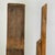 Vintage Mid 20th Century Wooden Floor Sculpture of Two Towering Wooden Graduating Planks For Sale In New York - Image 6 of 9