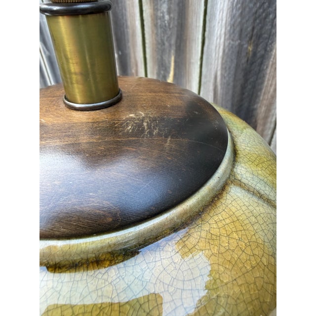 Eye catching yet soothing and neutral - easily integrated into a variety of styles. The lamp is ‘like new’ with minor use...