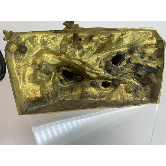 Bronze Antique French Bronze Sculpture of Playing Infants For Sale - Image 8 of 13