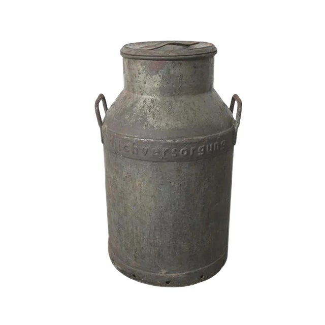 Milk Canister from Milcherzeugung Pforzheim, 1950s For Sale
