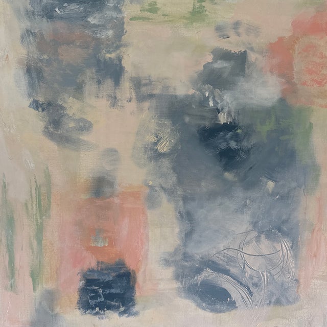 Abstract Original Large Abstract Acrylic Ethereal Painting For Sale - Image 3 of 12