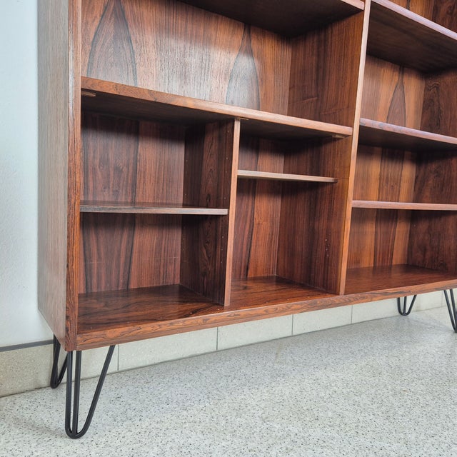 Wood Mid-Century Modern Danish Rosewood Bookcase from Brouer, 1960s For Sale - Image 7 of 11