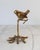 Late 20th Century Vintage Brass "Love Birds" Taper Candle Holder For Sale - Image 5 of 10