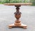We are selling this gorgeous Italian Walnut occasional table with center carved foliate form base. This table is great for...