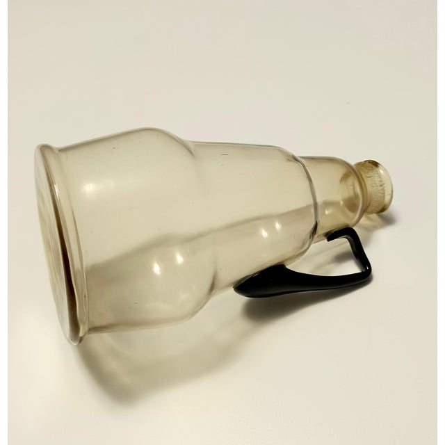 Straw Colored Murano Glass Pitcher attributed to Vittorio Zecchin, Italy, 1890s For Sale - Image 9 of 14