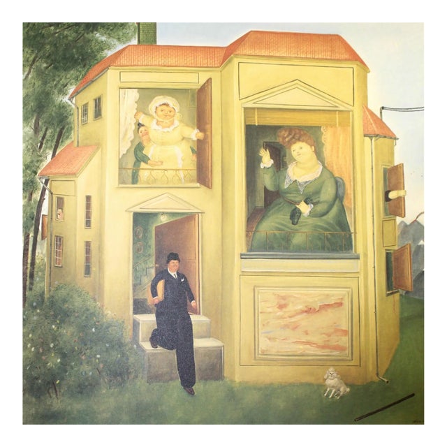 Fernando Botero 8 Man Going to the Office 1983 For Sale