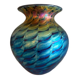 Lundberg Studios Abstract Art Glass For Sale