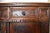Brown Late 16th to Early 17th-Century Italian Walnut Credenzino Cabinet For Sale - Image 8 of 13