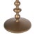 Spritely Home Accent Furniture Zora Iron Pedestal Accent Table, Bronze For Sale - Image 4 of 6