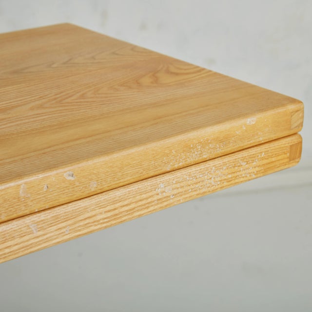 La Barca' Foldable Ash Wood Console + Dining Table by Piero De Martini for Cassina, 1975 For Sale - Image 9 of 12