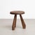 Charlotte Perriand Mid-Century Modern Walnut Meribel Stool from Charlotte Perriand For Sale - Image 4 of 14