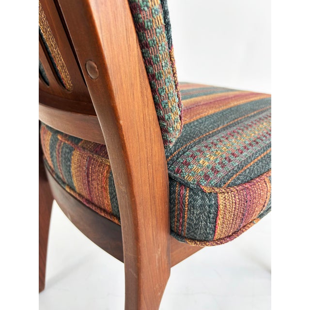 1960s Attributed to John Keal Brown Saltman Dining Chairs, Set of Four For Sale - Image 15 of 16
