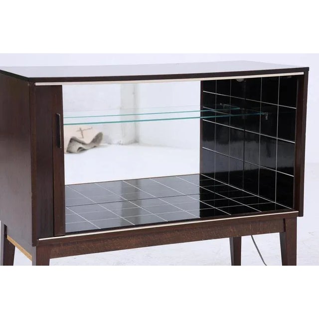 Wood Vintage Dresser on Wheels For Sale - Image 7 of 10