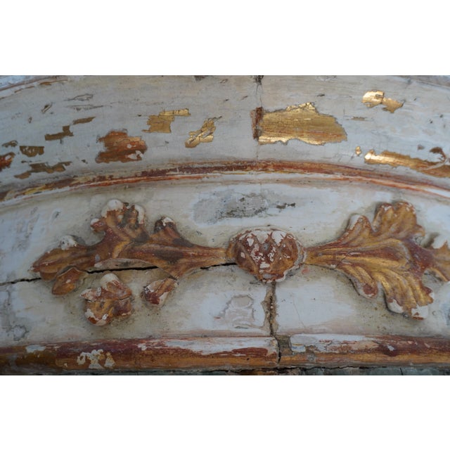 Pair of 19th Century Italian Painted & Parcel Gilt Consoles by Mla For Sale - Image 16 of 18