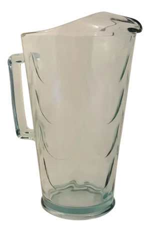 1960's Ice Blue Swag Pattern Glass Pitcher
