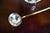 This sterling silver serving spoon by Arias, Fine Peruvian Silversmiths, was part of a 1960s wedding trousseau. It...
