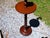 Brown Vintage Solid Mahogany Barley Twist Floor Lamp Table For Sale - Image 8 of 16
