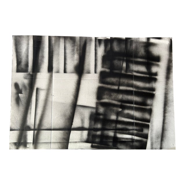 A Painterly Composition of Transitory Images Occupying a Space Between the Print and Photographic Worlds. By Erik Sulander For Sale