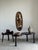 Vintage Oval Oak Mirror with Beveled Glass, 1980s For Sale - Image 6 of 18