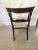Wood Antique Carved Mahogany Desk Chair For Sale - Image 7 of 15