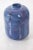 Large pottery vase in blue and purple drip glaze, circa 20th century. Signed, "Gay Schempp."