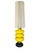 Large Yellow Murano Glass Table Lamp with Pleated Lampshade, 1970s For Sale - Image 15 of 18