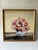 American School, 20th Century, Still Life of a Bowl of Flowers, Oil on Canvas For Sale - Image 4 of 12