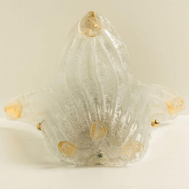 1970s Murano Glass and Wall Sconce in the style of Barovier & Toso, Italy, 1970s For Sale - Image 5 of 15