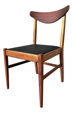 Mid Century Modern ‘Cat Eye’ Side Chair or Desk Chair | by Stanley Furniture
