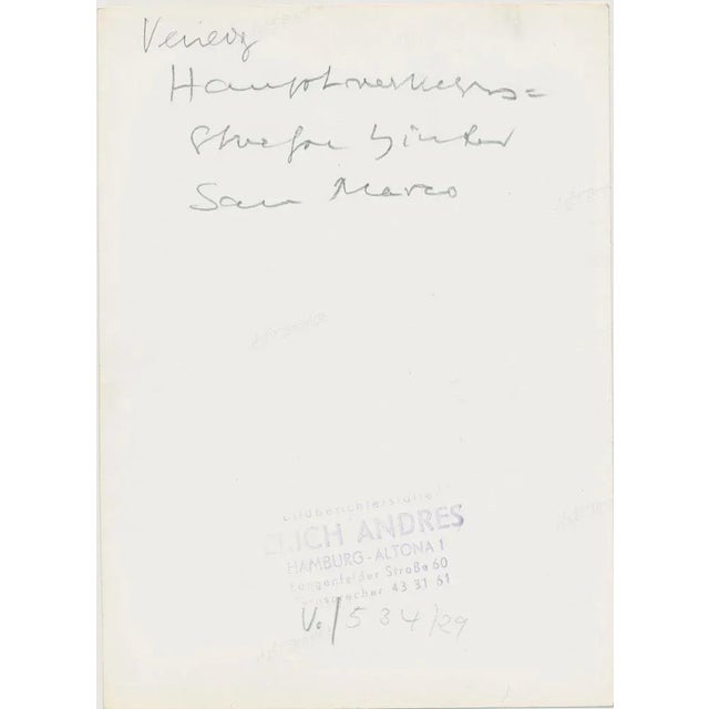 Shopping Street, 1950s, Black and White Photograph For Sale - Image 4 of 5