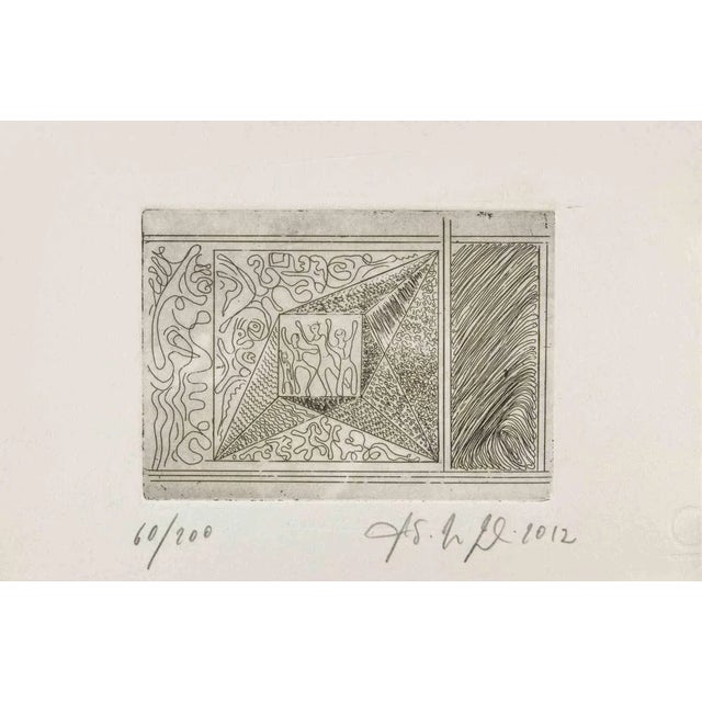 Etching realized by Fausto Maria Franchi in 2012. Edition of 60/200. Hand signed and numbered in pencil. Excellent...