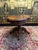 Fiddle Pedestal Table in Walnut For Sale - Image 3 of 11