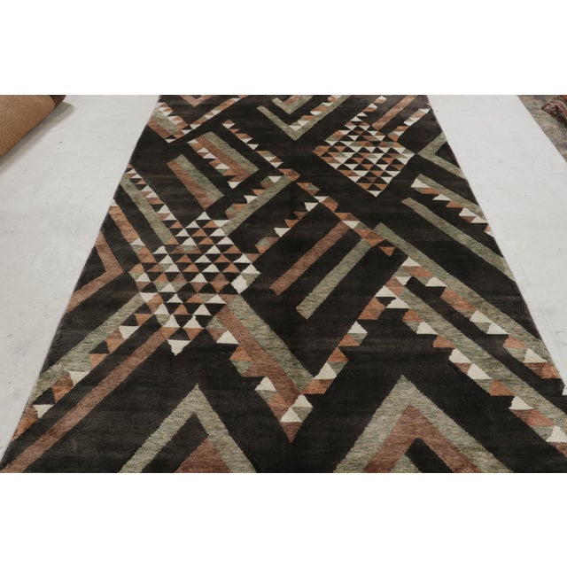 A unique 6x9 addition to the pile selections in Rug & Kilim’s award-winning Scandinavian collection, a celebration of...