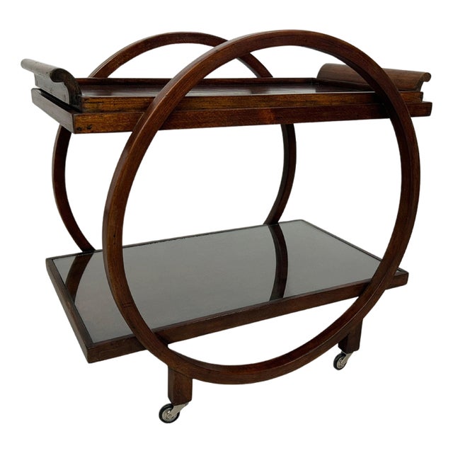 Art Deco Serving Trolley from Thonet, 1930s For Sale