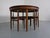 Mid-Century Modern Roundette Teak Table & Chairs from Hans Olsen, Denmark, 1950sm, Set of 5 For Sale - Image 3 of 18