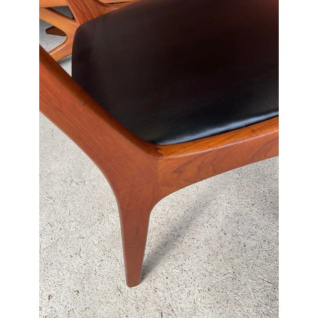 Midcentury Modern Danish Teak Dining Chairs by Kai Kristiansen, Set of 6 For Sale - Image 16 of 18